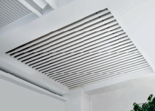 El techo redondo de aluminio de la cocina del tubo teja el panel de aluminio suspendido del perfil del metal, diámetro de 75m m